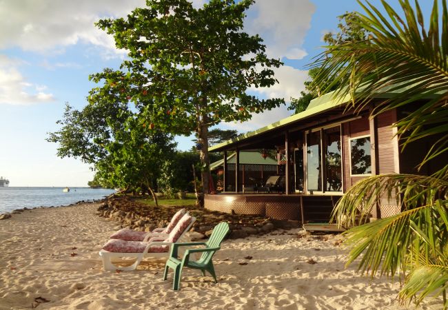 Villa in Papetoai - Beach Villa Wallis - Robinson's Cove Villa in Papetoai - Beach Villa Wallis - Robinson's Cove